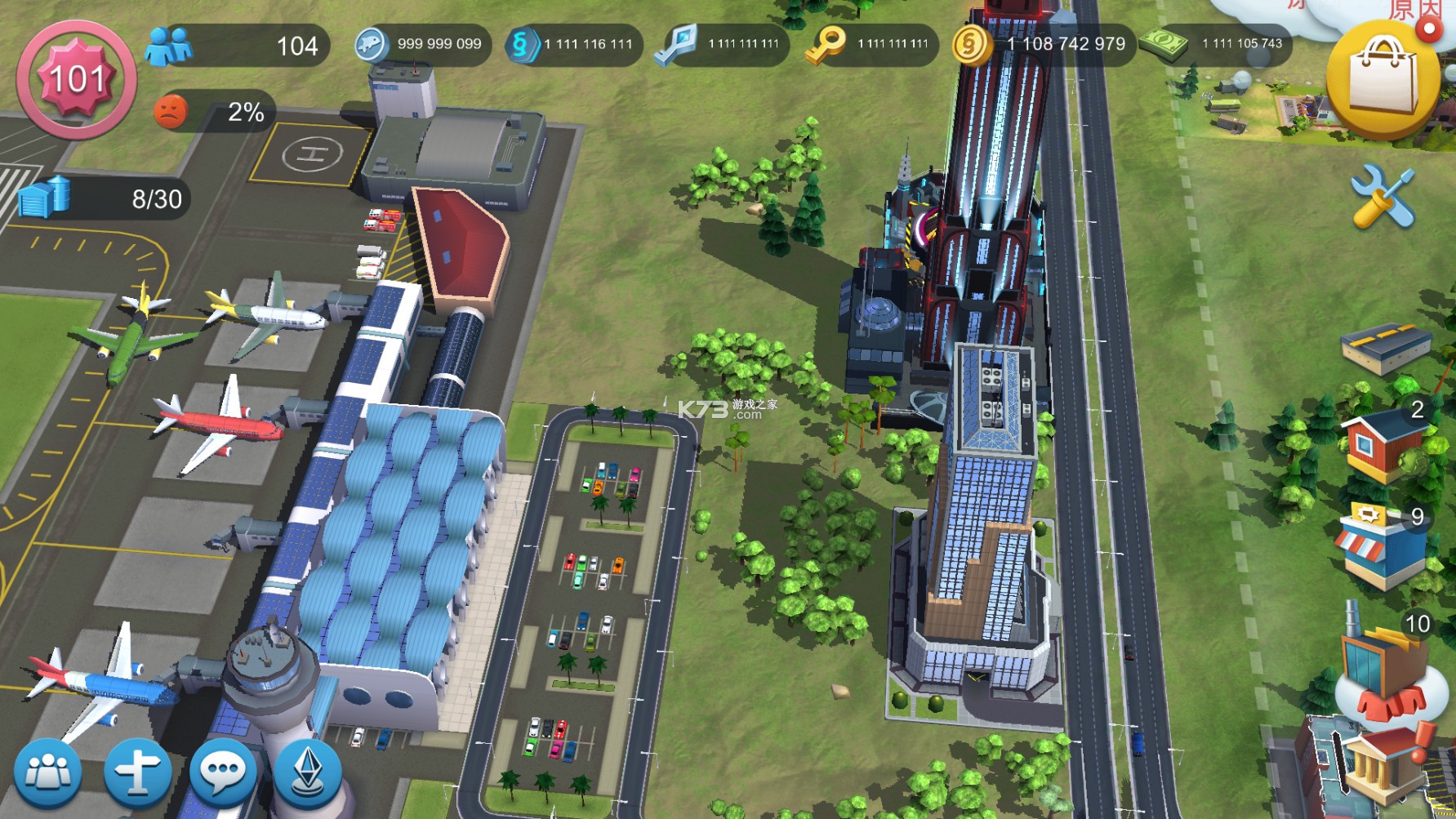 模拟城市我是市长无限金币绿钞版安卓