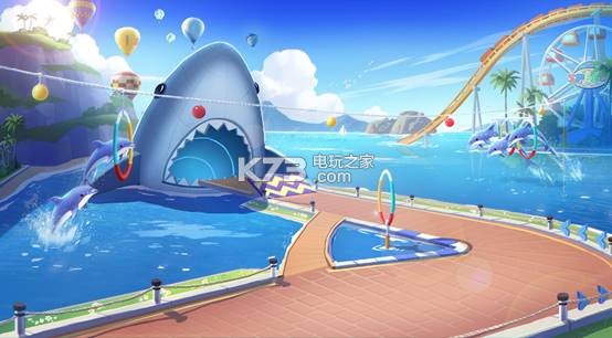 qq飞车手游狂鲨水世界版本