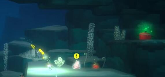 潜水员戴夫羽状珊瑚和莲状珊瑚位置详解