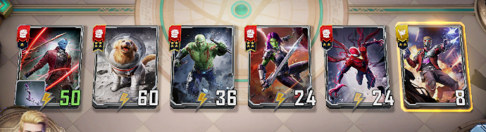 漫威对决破敌流星爵卡组怎么搭配?