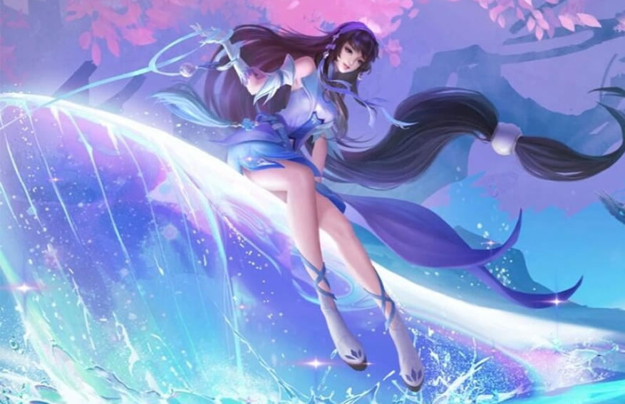 王者荣耀西施玩法，强制控制合爆发连招团战拉C就赢