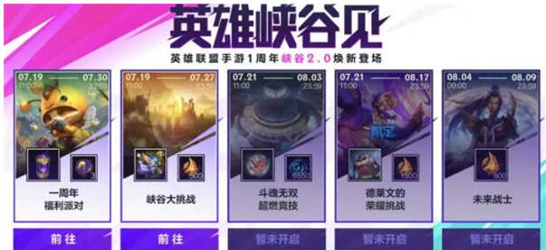 英雄联盟手游一周年活动福利大全