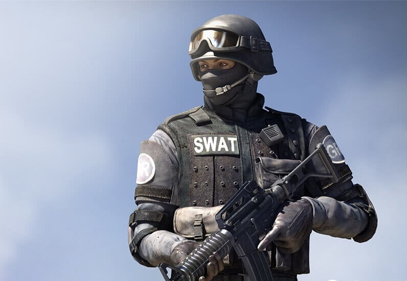 穿越火线新手必看，斯沃特精英监控室卡点及低风险攻击实战技巧