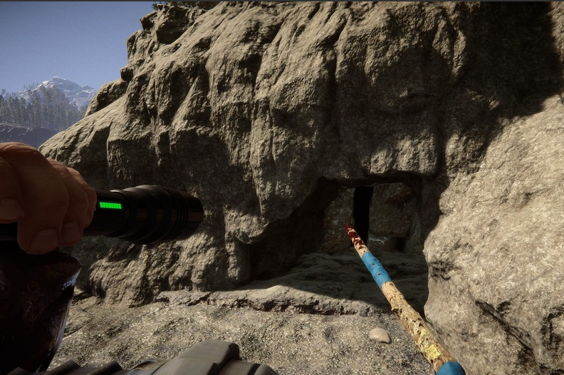 森林之子通关洞全流程，洞穴道具获取及青铜门开启方法