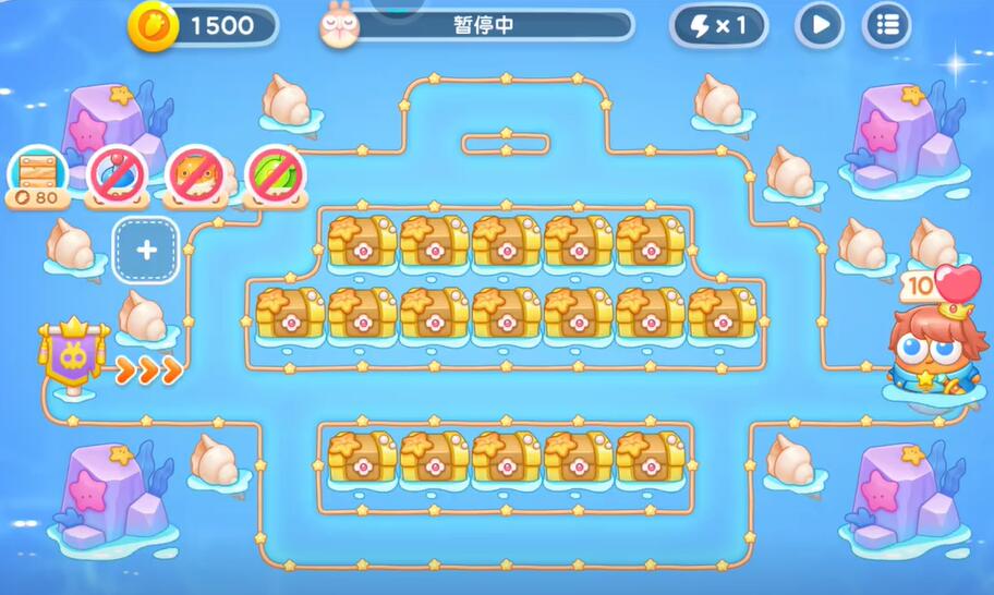 保卫萝卜4海的闺女第79关攻略