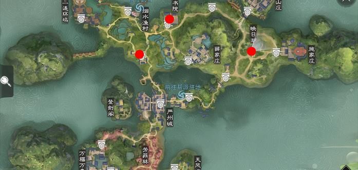 楚留香手游4月15日坐观万象打坐点汇总 4月15日打坐位置在哪里？[多图]