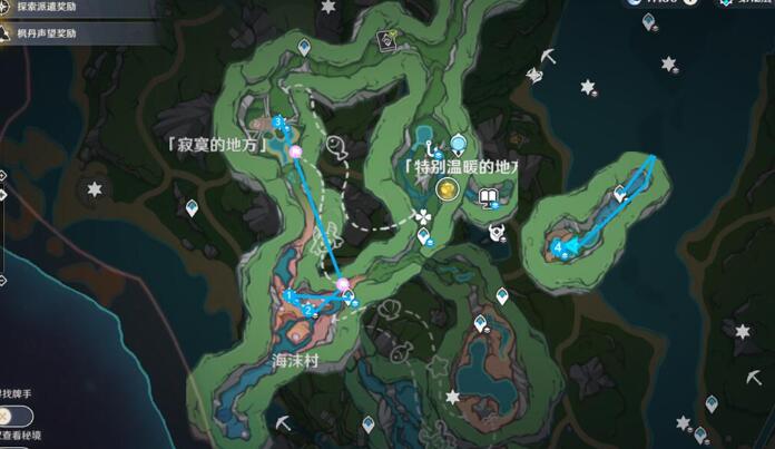 原神海沫村水神瞳在哪