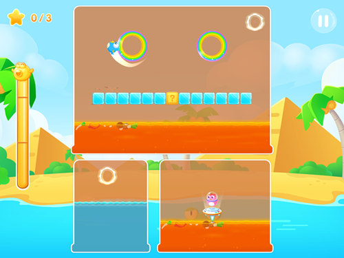 小鱼飞飞尖塔沙漠主题第106关三星通关攻略[多图]