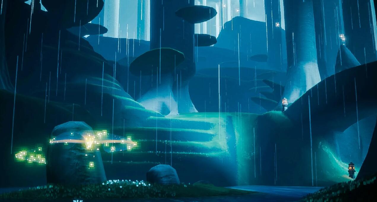 光遇雨林害羞先祖位置